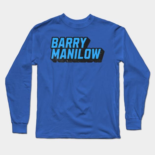 bary Under Blue Long Sleeve T-Shirt by ProvinsiLampung